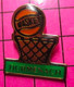 SP08 Pin's Pins / Beau Et Rare / THEME : SPORTS / CLUB BASKET DURMENACH Département Du Haut-Rhin En Région Alsace - Basketball