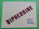 Buvard 1068 - Laboratoire - BIPHEDRINE - Etat D'usage: Voir Photos - 14x11 Cm Environ - Années 1950 - Produits Pharmaceutiques