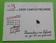 Buvard 1086 - Laboratoire - CAMPHO PNEUMINE - Etat D'usage: Voir Photos - 12.5 X 10 Cm Environ - Années 1950 - Produits Pharmaceutiques