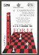 Italy 1983 Forlì - Chess Cancel On Commemorative Chess Card, Traveled - Echecs