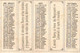 2 Calendriers 1891 Amidon  Remy Starch De LOUVAIN Chromos Stijfsel Strijken , Litho Reclame Reklame ,  Mooie Staat - Small : ...-1900