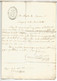 TARRAGONA A CONESA 1860 FRANQUICIA SN AL DORSO MAT CERVERA LERIDA DEL ADMINISTRADOR DE LA HACIENDA PUBLICA - Franquicia Postal
