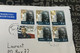 (2 E 31) Large Letter Posted From Poland To Australia (posted During COVID-19 Pandemic) 6 Stamps - Covers & Documents