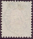Heimat VD MONTREUX 1886-01-26 Blauer Telegraphen-Stempel Auf 50 Ct. Zu#16 Telegraphen-Marke - Telegraafzegels
