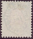 Heimat VD MONTREUX 1886-01-26 Blauer Telegraphen-Stempel Auf 50 Ct. Zu#16 Telegraphen-Marke - Télégraphe