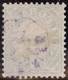 Heimat LU PERLEN ~1885 Violett Telegraphen-Stempel Auf 50 Ct. Zu#16 Telegraphen-Marke - Télégraphe