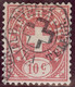 Heimat BEs NYDEck Filiale B. ~1885 Telegraphen-Stempel Auf 10 Ct. FrZu#14 Telegraphen-Marke - Telegraph