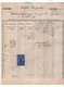 VP18.835 - 1876 - 2 Lettres & Bordereau - Mr COURTAUD à POITIERS & PARIS / Crédit Agricole M.BRECHARD à POITIERS - Banque & Assurance