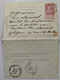 België 57 - Kaartbrief - Carte-Lettre - Van Antwerpen Naar Itegem - Heyst-op-den-Berg - 1893-1900 Schmaler Bart