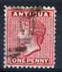 ANTIGUA 1884 Wmk CA Perf.12 -  Yv.13 (Mi.11C, Sc.20) Used (VF) - 1858-1960 Colonia Britannica