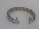 Vintage Silver Tone Expansion Lady Watch Bracelet Band Lug 11/12 Mm (#63) - Montres Gousset