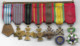 Barrette De 7 Médailles En Réduction - Francia
