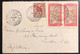 France Colonies Lettre Mixte Anjouan N°21 & Madagascar N° 98 Oblitérés Dateur De "Tananarive  2" Pour L'Angleterre TTB - Lettres & Documents