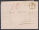 GR GRAUBÜNDEN / MESOCCO - ROVEREDO / ZWERGSTEMPEL 1861 - Storia Postale