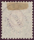 Heimat TI Mendrisio 1885-04-10 Poststempel Auf 1Fr. Telegraphen-Marke Zu#17 - Telegrafo