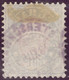 Heimat AG MEISTERSCHWANDEN 1885-12-23 Poststempel Auf 50Ct. Telegraphen-Marke Zu#16 - Telegraafzegels