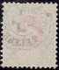 Heimat VD MONTREUX Planche ~1885 Telegraphen-Stempel Auf 25Ct Telegraphen-Marke Zu#14 - Telegraafzegels