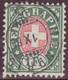 Heimat TI MENDRISIO 1885-10-01 Post-Stempel Auf 1Fr.Telegraphen-Marke Zu#17 - Telegraph