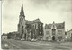 Ham - Sur - Heure -- Place Communale - Eglise.    (2 Scans) - Ham-sur-Heure-Nalinnes