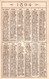 Delcampe - 8  Calendriers 1894   Fils à Coudre Julius Schürer  NAAIGAREN  Balançoire Souris Chasse Cotillon  Litho - Tamaño Pequeño : ...-1900
