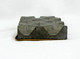 Delcampe - RARE PLAQUE IMPRESSION / TAMPON D'IMPRIMERIE - DECOR LOSANGE - ANCIENNE 12x8x2cm         (050721.5) - Stempel & Siegel