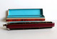 Delcampe - ANCIEN HARMONICA THE BANDMASTER DE LUXE CHROMATIC "C" FOUR FULL OCTAVE, 16 HOLES       (3011.3) - Musical Instruments