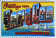 ► Greetings From CAPE COD Massachusetts  (Global Usa Forever 2013 Unsused Round Circle Stamp Backside) - Cape Cod
