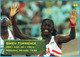 GWEN TORRENCE - USA (100 M) - 1995 WORLD CHAMPIONSHIPS IN ATHLETICS Old Trading Card * Athletisme Athletik Atletica - Trading Cards