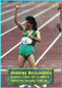HASSIBA BOULMERKA - ALGERIA (1500 M) - 1995 WORLD CHAMPIONSHIPS IN ATHLETICS Trading Card * Athletisme Athletik Algérie - Trading Cards