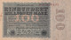 Germany #107a, 100 Million Marks 22.8.1923 Reichsbanknote Oak Leaves Watermark Banknote Currency - 100 Miljoen Mark