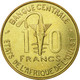 Monnaie, West African States, 10 Francs, 1971, Paris, TTB - Costa D'Avorio