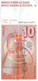 10er Note Leonhard Euler Schweiz 6.Banknotenserie - Switzerland