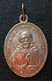 Beau Pendentif Médaille Religieuse (bronze Argenté) "Jésus Christ / Jésus-Marie-Joseph - 1822/1922" Religious Pendant - Religion & Esotericism