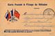 CARTE PMB DRAPEAU FRANCE ANGLETERRE RUSSIE WWI BELGIQUE - Army: Belgium