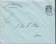 Denmark H. H. CHRISTIANSEN Brotype Ia KJØBENHAVN X. 1908 Cover Brief ASSENS (Arr.) 4 Øre Wellenlinien Stamp - Covers & Documents