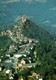 8267  NAJAC Vue Générale Aérienne De La Ville Dominée Par Le Château    (scan Recto-verso) 12 Aveyron - Najac