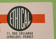 Buvard 1335 - Laboratoire Ethical - INONGAN - Noir Et Pâle - Etat D'usage : Voir Photos - 21 X 10 Cm Environ- Vers 1960 - Produits Pharmaceutiques