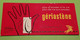 Buvard 1359 - Laboratoire Polypharma - GERIASTENE - Etat D'usage : Voir Photos - 21 X 10 Cm Environ- Vers 1960 - Produits Pharmaceutiques