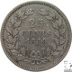LaZooRo: Netherlands 25 Cents 1849 XF - Silver - 1840-1849: Willem II.