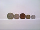 Cyprus / Zypern, Kursumsatzmünzen, 5 Stk., 100, 50, 25, 5, 1 Mils, 1955. - Numismatica