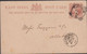 1888. EAST INDIA. POST CARD VICTORIA QUARTER ANNA Cancelled LUCKNOW MA 14 88 + ALLAHABAD MA 15 88.  - JF427550 - Chamba