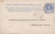 1891. EAST INDIA. Service POST CARD VICTORIA QUARTER ANNA FORM C DAILY RAINFALL REPORT Cancelled WELLESLEY... - JF427552 - Chamba