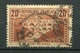 23008 FRANCE N°262° (IIB) 20F Chaudron Pont Du Gard  1931  B/TB - Gebruikt