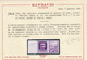 Repubblica Sociale 1944 50 C. Violetto Sass. 33F MNH** Cv. 4000 Certificato Ray - War Propaganda