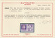 Repubblica Sociale 1944 50 C. Violetto Sass. 36Dfb MNH** Cv. 550 Certificato Ray - Propagande De Guerre