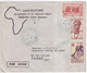 1949 - AOF / SENEGAL - OBLITERATION RARE DAKAR-YOFF AEROPORT Sur ENVELOPPE Par AVION De DAKAR => PARIS - Cartas & Documentos