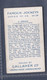 Famous Jockeys 1936 - 28 Sam Wragg  - Gallaher Original Cigarette Card. Sport - Horses - Gallaher