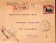 LETTRE RECOMMANDEE 1918 - POSTE MILITAIRE - AVEC SIGNATURE DU GESTIONNAIRE DU MCOT - - Covers & Documents