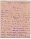 1933 - ALGERIE / OBLITERATION DAGUIN - CARTE-LETTRE ENTIER De ALGER => FRANCE - Lettres & Documents