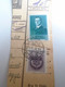 D187428    Parcel Card  (cut) Hungary 1941 ZENTA SENTA (Serbia)  - Kapuvár - Paketmarken